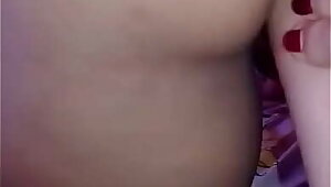 Fisting her pussy